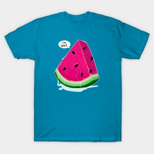 Funny Food I'm Wet Watermelon T-Shirt